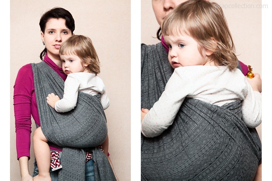 Didymos Indio Cashmere Graphite action