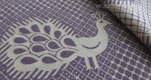 Didymos 2007 Anniversary Pfau Violet Ecru