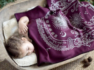 Doors of Durin Mrya Baby Blanket
